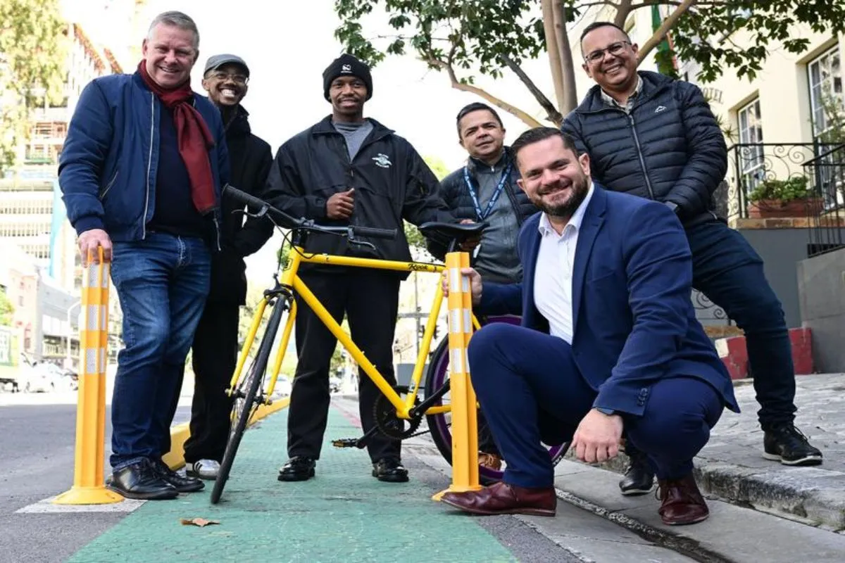 bree street now cyclist friendly